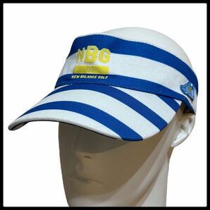 NEW BALANCE GOLF ニューバランスゴルフ サンバイザー 美品