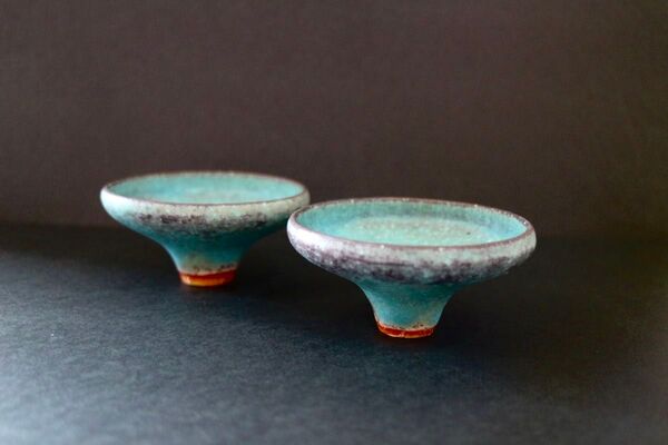未使用 鈴木 麻起子 La Maison de Vent Bowl mini2個 杯 酒盃 酒器にも