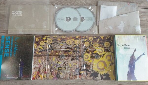 2作品セット ライブDVD ミスチル Mr.Children SENSE
