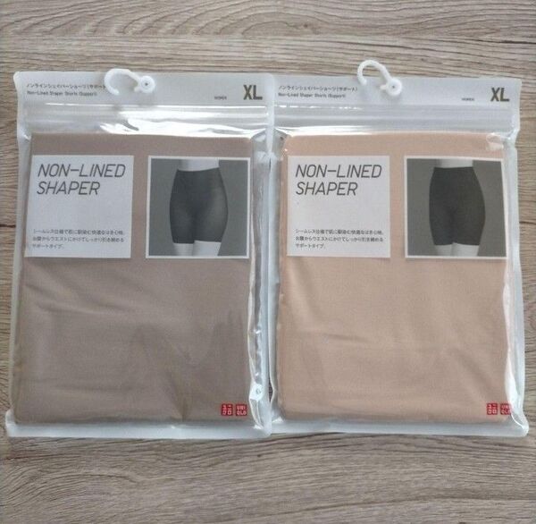 2枚セット 新品 ノンラインシェイパーショーツ サポート XL