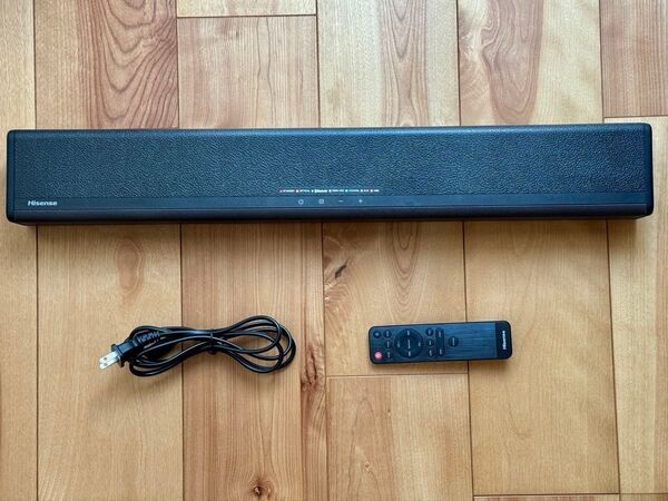 ハイセンス サウンドバー スピーカー HS214 シアターサウンド 壁掛 サブウーファー 極美品 HISENSE