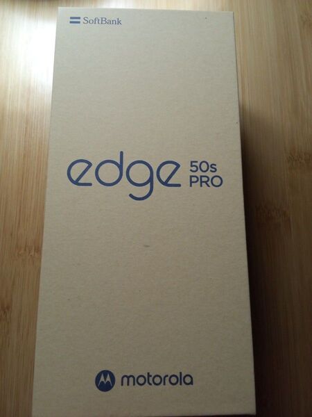 【新品未使用】 motorola edge 50s pro SIMフリー ブラックビューティー