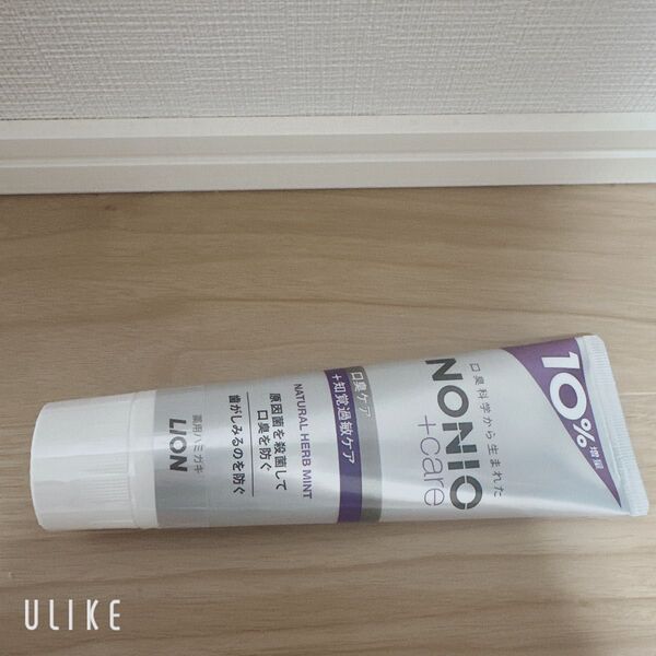 LION NONIO ノニオ 歯磨き粉 プラスケア 10%増量 ナチュラルハーブミント 未使用