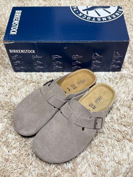 BOSTON BIRKENSTOCK ビルケンシュトック サンダル25cm dark gray