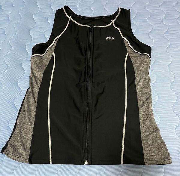 FILA フィットネス水着 13L 前ジップ スイムウェア