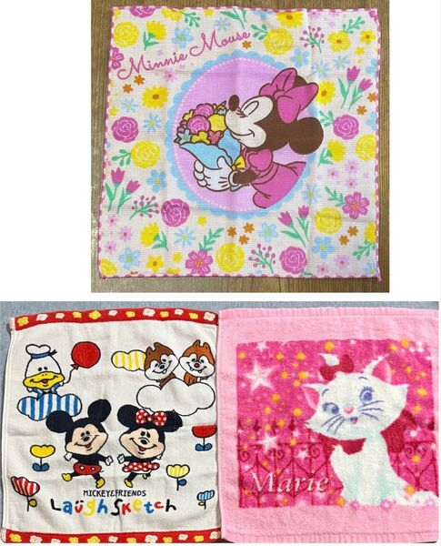 ディズニー タオルハンカチ&ハンドタオル