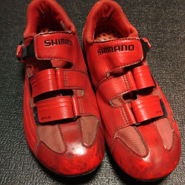 シマノ SH-RP300ER EU40 25.2cm 赤