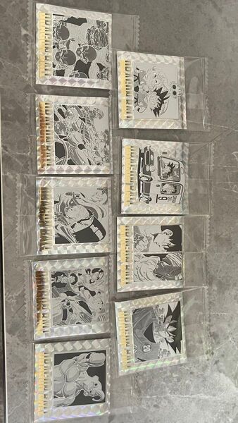 ドラゴンボール40周年記念 オリジナルイラストレーション シールウエハース