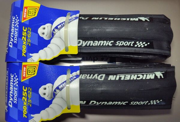 【2本セット】MICHELIN Dynamic sport 700x25C