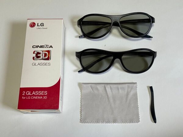 172. 早い物勝ち!LG エルジー CINEMA シネマ3D 2 GLASSES AG-F310 メガネ 複数購入 割引対応あり