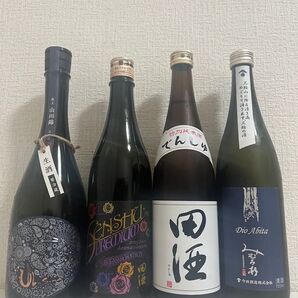 【日本酒4本セット】産土・田酒(2銘柄)・みむろ杉