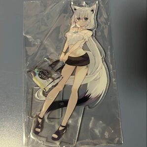 ホロライブ 白上フブキ アクリルスタンド ぼるめてうす C104 私服 眼鏡 コミケ