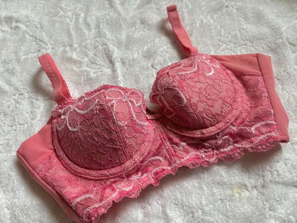 ダイアナ補正下着 リセ グラマラス セミロングブラジャーA75 ピンク