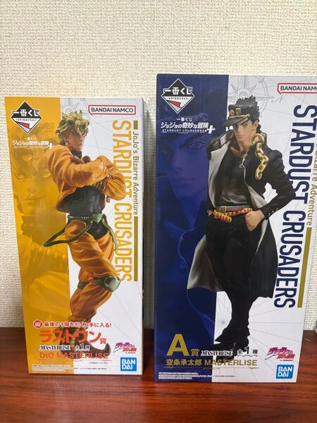 ジョジョの奇妙な冒険 フィギュア 一番くじ 空条承太郎 A賞 ラストワン賞 DIO セット
