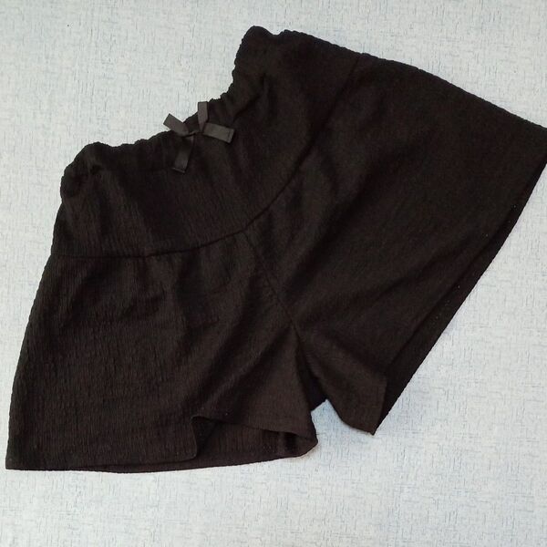 ショートパンツ 黒 キッズ140