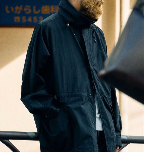 新品 MAATEE&SONS 25SS STAND BL NAVY サイズ2 Engineered Garments COMOLI