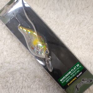 ノリーズ マルノミフラット60 ホログラムアユ