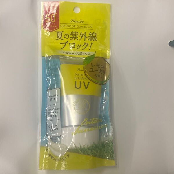 新品 未開封 パラドゥ アウトドアガード 日焼け止め 紫外線ブロック ジェル