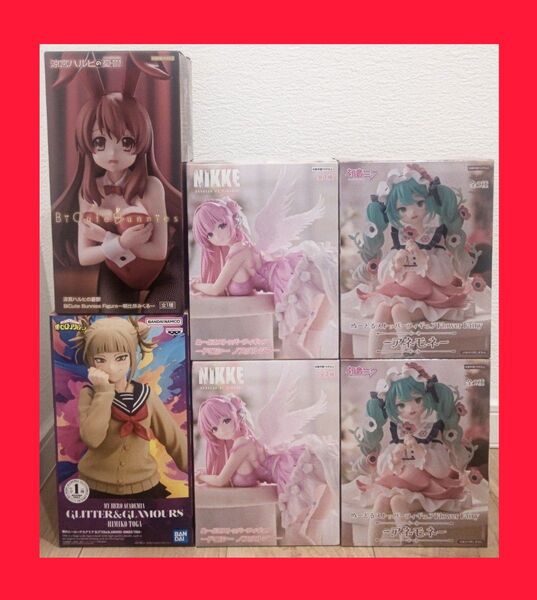最新フィギュア 美少女系 まとめ売り 初音ミク Flower Fairy アネモネ 勝利の女神 ヒロアカ 朝比奈みくる