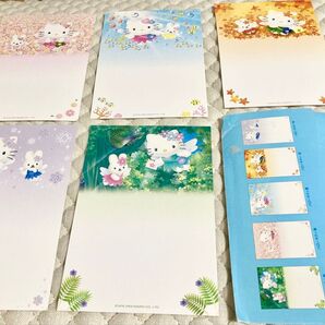 ハローキティ フェアリーシリーズ 絵入り官製はがき5枚セット