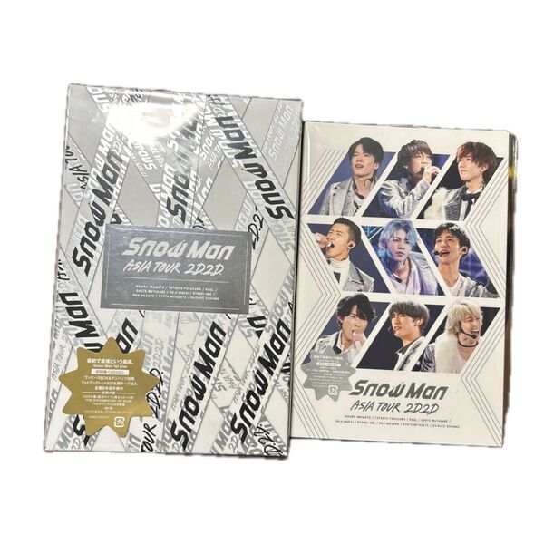 【セット】SnowMan 1st Live 「SnowMan ASIA TOUR 2D.2D」DVD&Blu-ray