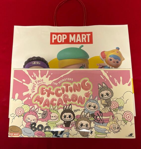 【正規品】POP MART THE MONSTERS Exciting Macaron ぬいぐるみ アソートボックス