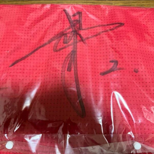広島東洋カープ 田中広輔 直筆サイン入り ユニフォーム Mサイズ
