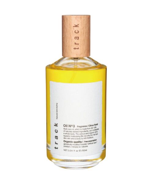 新品未開封 track トラック オイル No.3 シトラスフローラル 3本セット プッシュタイプ 90ml ヘアオイル