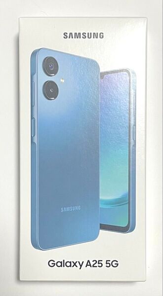 新品未開封 サムスン Galaxy A25 5G SCSBB1 ブルー SIMフリー スマートフォン本体 SAMSUNG