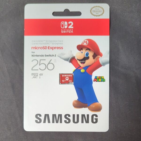 【新品未使用】Switch2用 SAMSUNG MicroSD Express Card 256GB