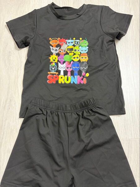 スプランキー SPRUNKI Tシャツ 半袖 短パン 子供キッズ 上下セット