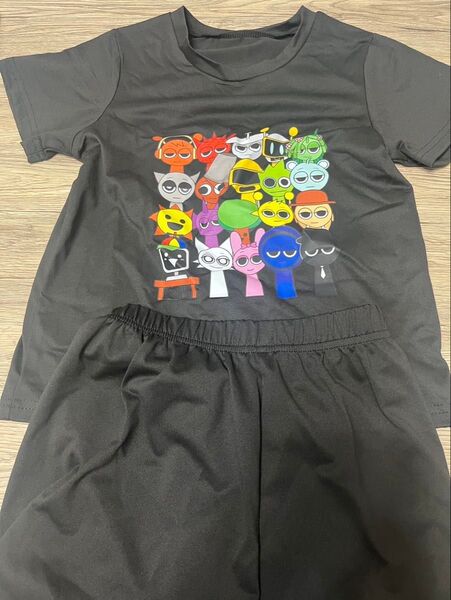 スプランキー SPRUNKI Tシャツ 半袖 短パン 子供服 キッズ 上下セット