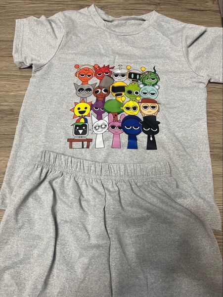 スプランキー SPRUNKI Tシャツ 半袖 短パン 子供服 キッズ 上下セット