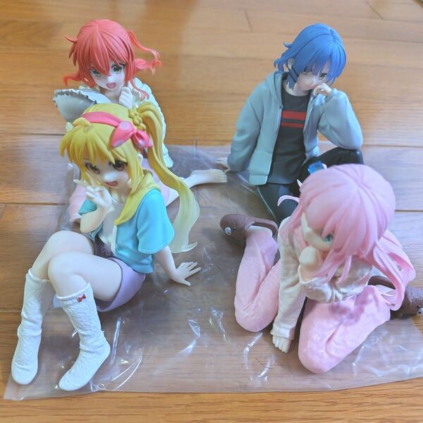 ぼっち.ざ.ろっく! フィギュア 4個セット 箱無し