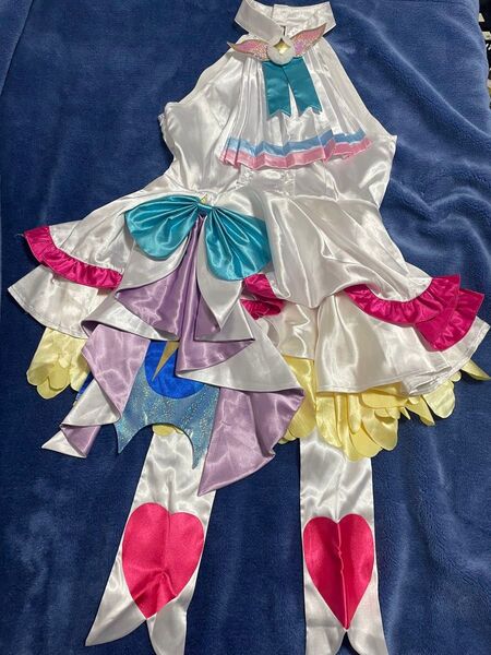 ひろがるスカイプリキュア キュアプリズム コスプレ衣装フルセット