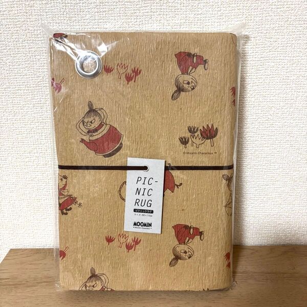 MOOMIN リトルミイ ピクニックラグ レジャーシート 撥水加工