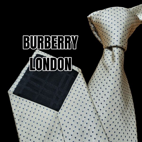 BURBERRY LONDON バーバリーロンドン ドット柄 イタリア製