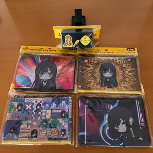 ジョージア×Ado スマホスタンド&スピーカー オリジナルクッションポーチ(全4種)5点セット