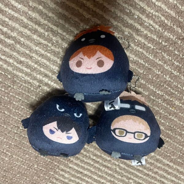 ハイキュー!! てのりんずコレクション ぬいぐるみ マスコット 月島蛍 日向翔陽 影山飛雄