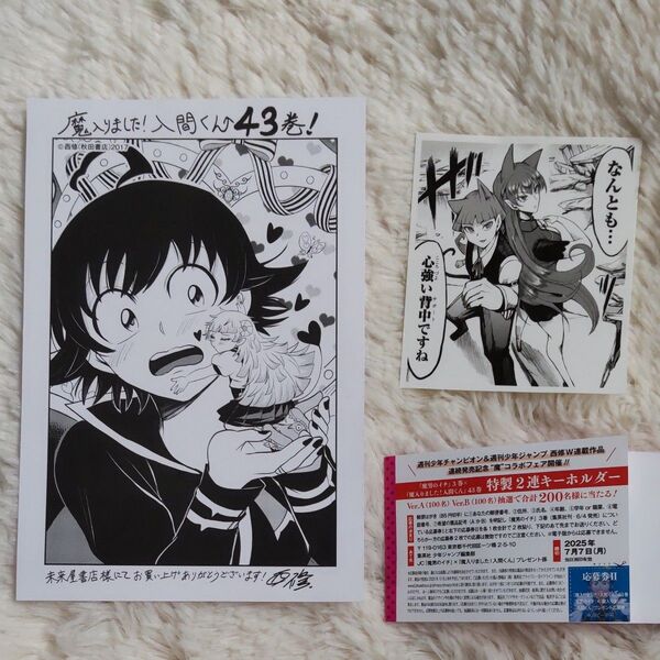 魔入りました!入間くん 43巻 応募券 特典カード
