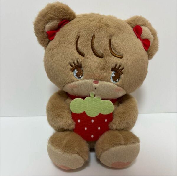 mikko いちごBIGぬいぐるみ ラテ