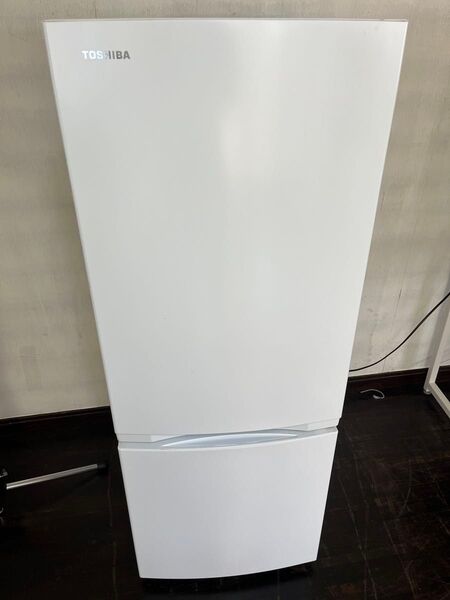 TOSHIBA 東芝 2ドア冷蔵庫 ホワイト GR-U15BS 2023年式