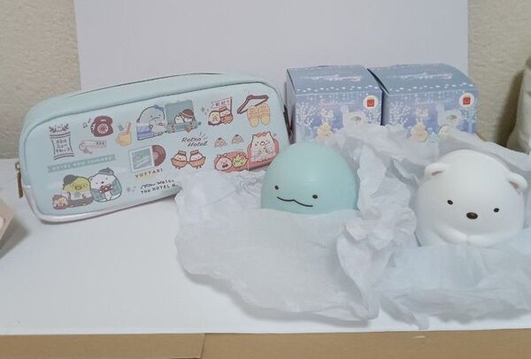 すみっコぐらし ホテルニューすみっコ・ペンポーチ(ペンケース) ハッピーセット(とかげ&しろくま) まとめ売り