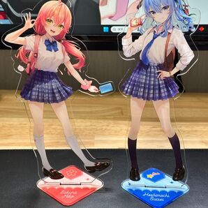 ホロライブ 不知火建設 ビッグアクリルスタンド 星街すいせい さくらみこ