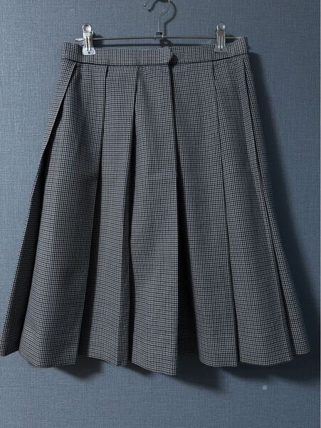 スクール スカート プリーツ 制服 学生服 千鳥格子 女子