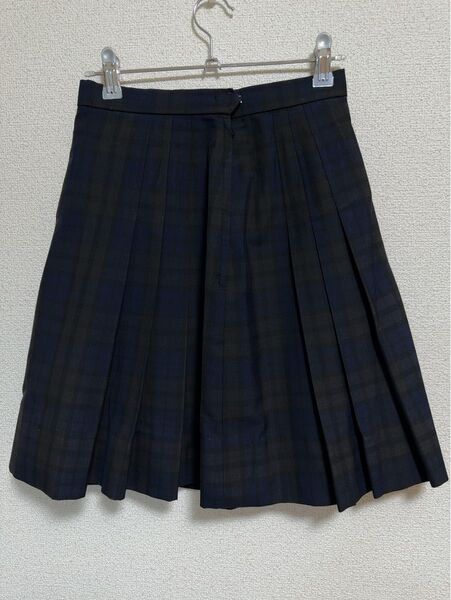 ミニ丈 スクール スカート プリーツ 制服 学生服 チェック 女子