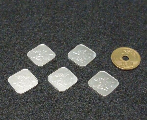 造幣局発行 純銀 ちびメダル 5枚