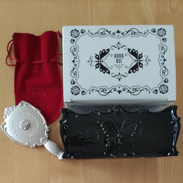 ANNA SUI ビューティトレイ ハンドミラー 2点セット