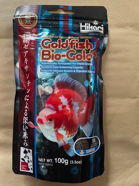 キョーリン ひかり金魚 Bio-Gold+ 100g SS