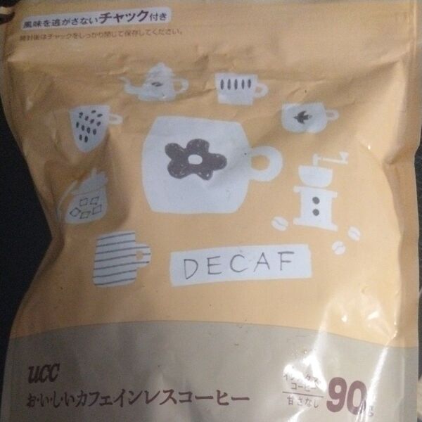おいしいカフェインレスコーヒー 袋 90g